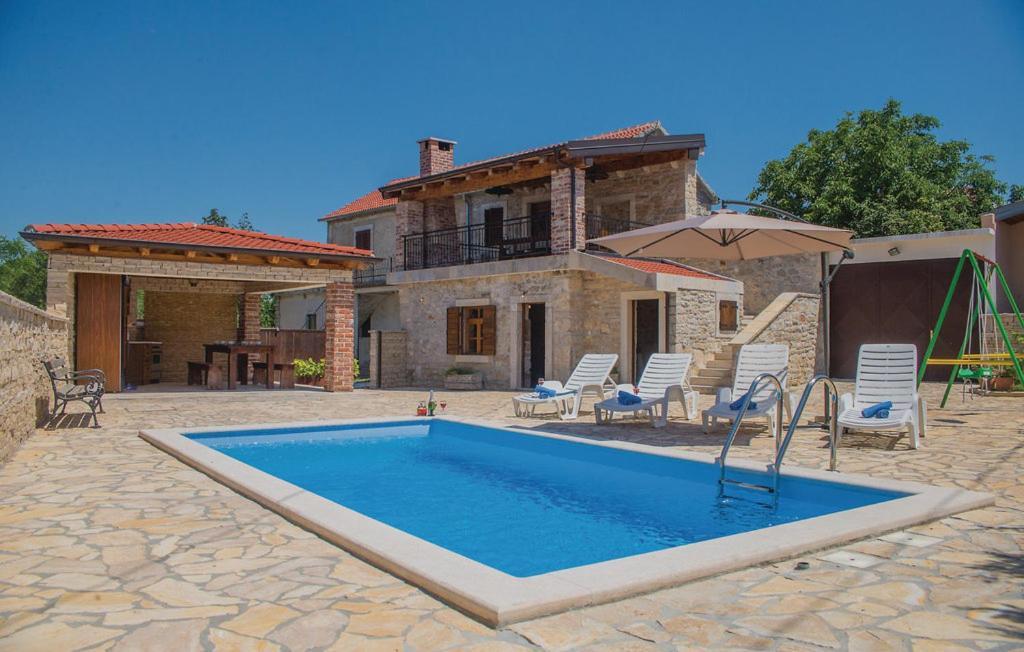 Luxury Villa Maria With Pool Galovac  Zewnętrze zdjęcie